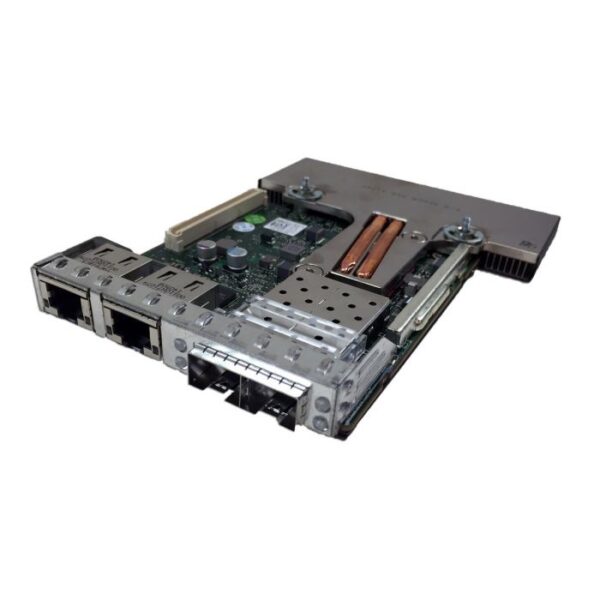 165t0-side.jpg Dell Broadcom 57800S Dual Port DA/SFP+ 10Gb + Dual Port 1GbE Network Daughter Card